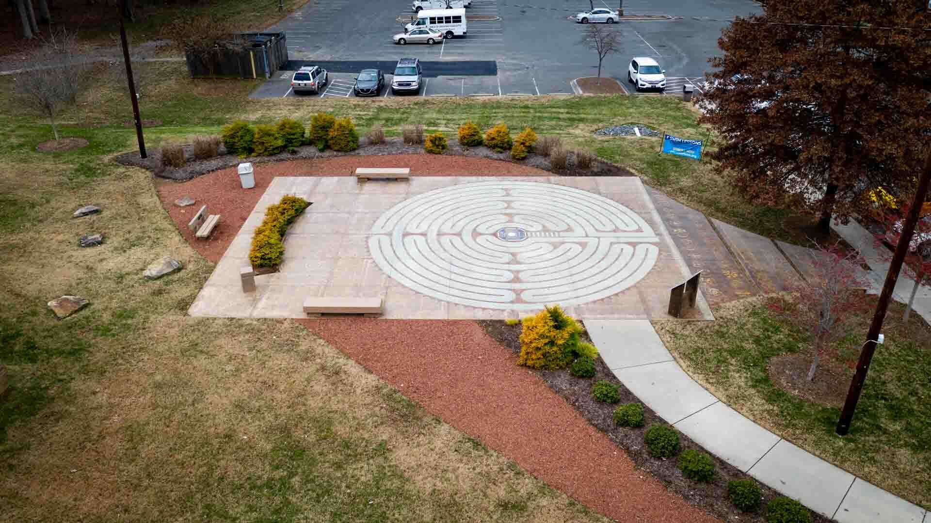 The Almetto Howey Alexander Labyrinth at the McCrorey Family YMCA is open and free for all